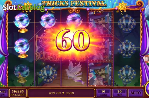 Скрин5. Tricks Festival слот