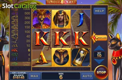 Скрин3. Ghost of Nile (Pull Tabs) слот
