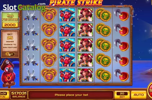 Скрин2. Pirate Strike слот