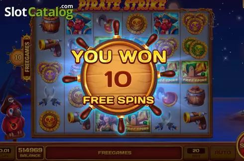 Скрин5. Pirate Strike слот
