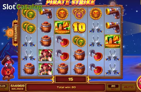 Скрин7. Pirate Strike слот