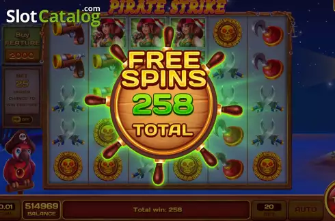 Скрин8. Pirate Strike слот