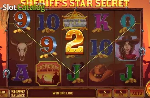 Скрин3. Sheriff's Star Secret слот