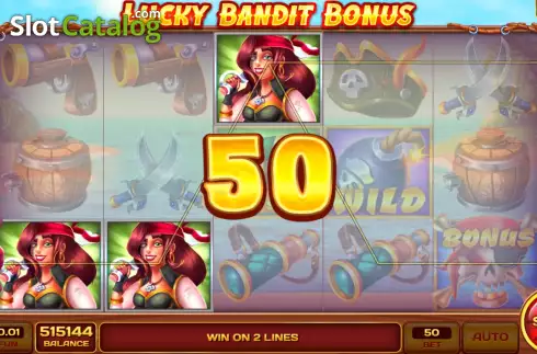Скрин3. Lucky Bandit Bonus слот