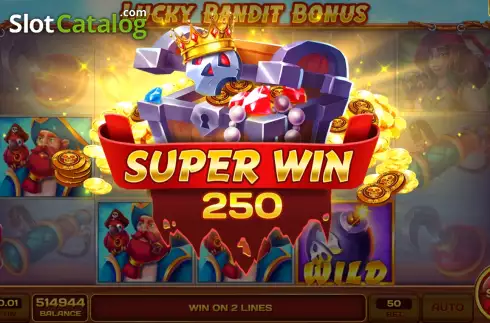 Скрин4. Lucky Bandit Bonus слот