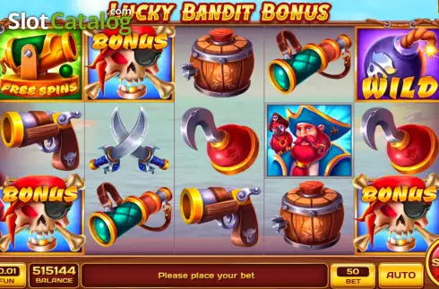 Скрин2. Lucky Bandit Bonus слот