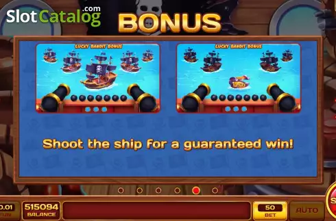 Скрин9. Lucky Bandit Bonus слот