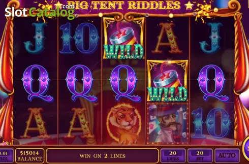 Скрин4. Big Tent Riddles слот
