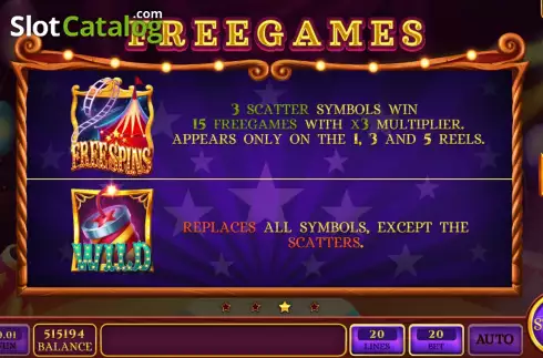 Скрин8. Big Tent Riddles слот