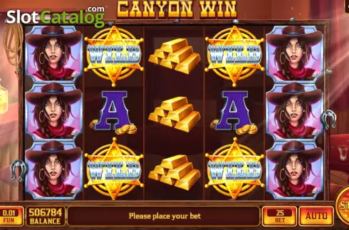 Скрин2. Canyon Win слот