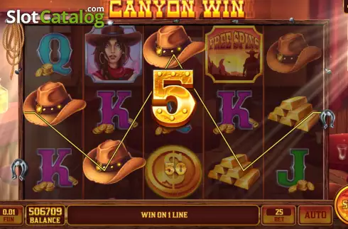 Скрин3. Canyon Win слот