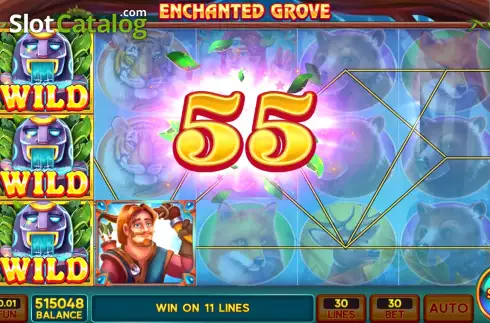 Скрин3. Enchanted Grove слот