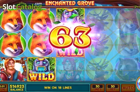 Скрин4. Enchanted Grove слот