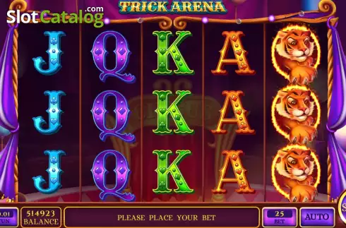 Скрин2. Trick Arena слот