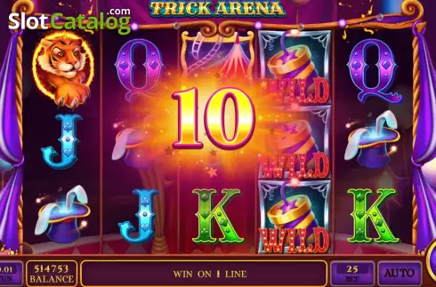Скрин4. Trick Arena слот