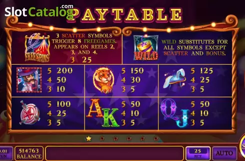 Скрин5. Trick Arena слот