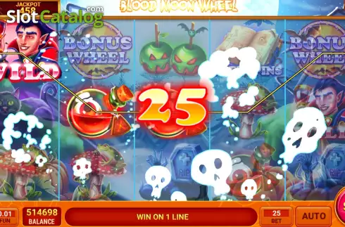 Скрин3. Blood Moon Wheel слот