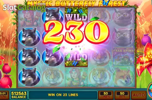 Скрин3. Mystic Butterfly Forest слот