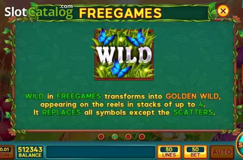 Скрин7. Mystic Butterfly Forest слот