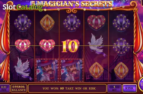 Скрин4. 5 Magician's Secrets слот