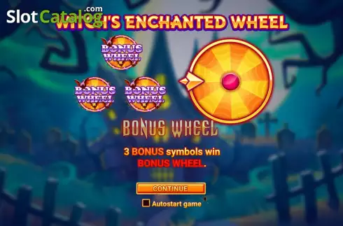 Скрин2. Witch's Enchanted Wheel слот