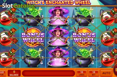 Скрин3. Witch's Enchanted Wheel слот