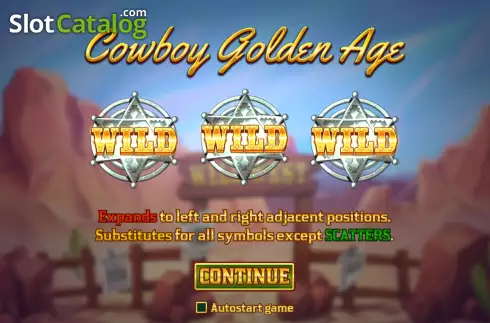 Скрин2. Cowboy Golden Age слот