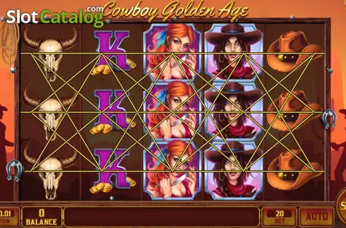 Скрин3. Cowboy Golden Age слот