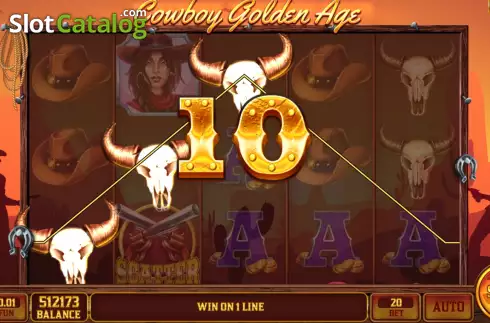 Скрин4. Cowboy Golden Age слот
