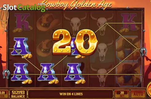 Скрин5. Cowboy Golden Age слот