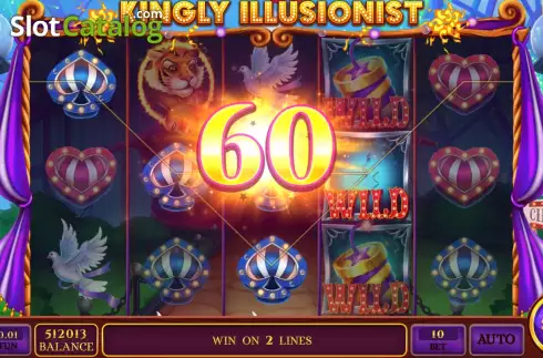 Скрин3. Kingly Illusionist слот