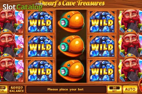 Скрин2. Dwarf's Cave Treasures слот