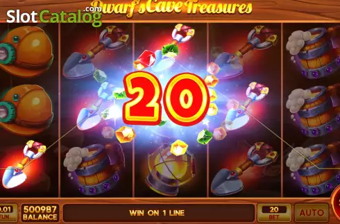 Скрин3. Dwarf's Cave Treasures слот