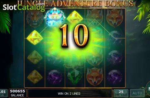 Скрин3. Jungle Adventure Bonus слот