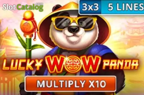 Lucky Wow Panda логотип