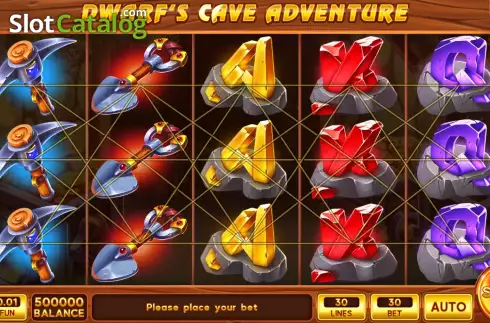 Скрин2. Dwarf's Cave Adventure слот