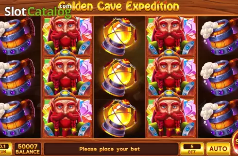 Скрин2. Golden Cave Expedition слот
