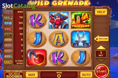 Скрин2. Wild Grenade (3x3) слот
