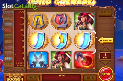 Скрин3. Wild Grenade (3x3) слот