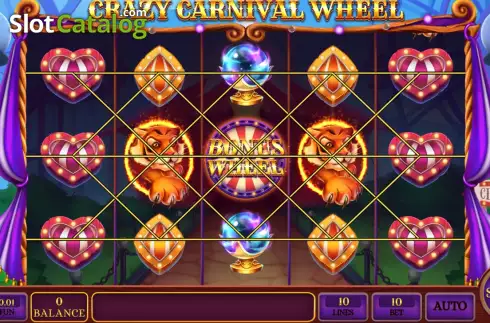 Скрин2. Crazy Carnival Wheel слот