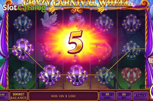 Скрин3. Crazy Carnival Wheel слот