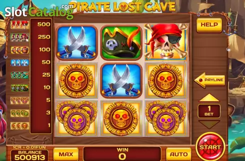 Скрин2. Pirate Lost Cave (Pull Tabs) слот
