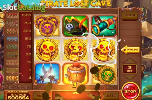 Скрин3. Pirate Lost Cave (Reel Respin) слот
