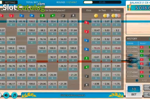 Скрин2. Bet Velodrom 3D слот