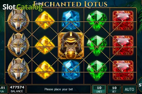 Скрин2. Enchanted Lotus слот