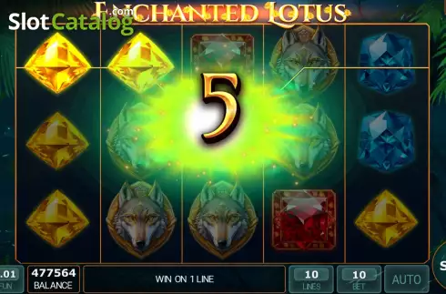 Скрин3. Enchanted Lotus слот