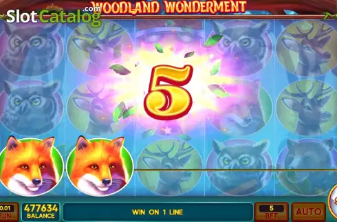 Скрин3. Woodland Wonderment слот