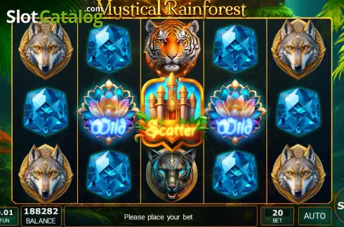 Скрин2. Mystical Rainfores слот