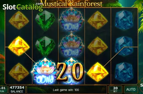 Скрин3. Mystical Rainfores слот