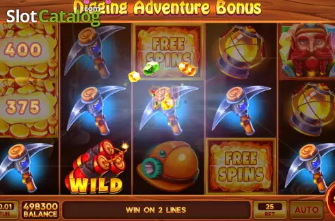 Скрин3. Digging Adventure Bonus слот